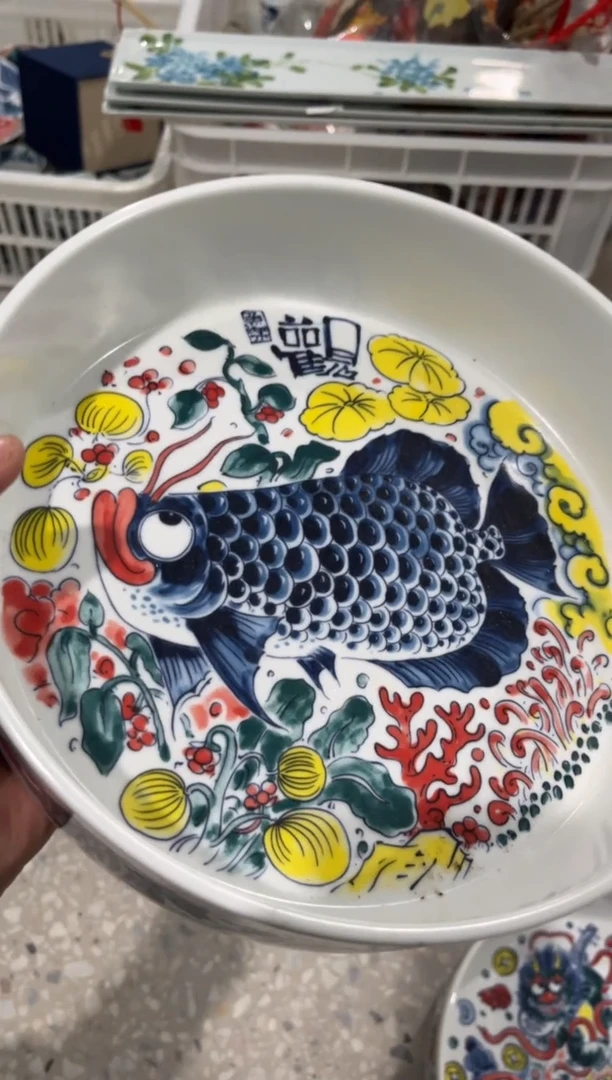 昨明景德镇陶瓷：水洗