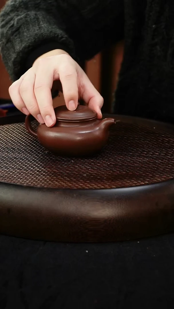 茶壶紫砂仿古  紫泥