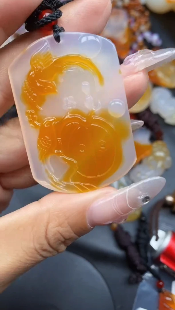 【闪购商品】玛瑙/玉髓颈饰未镶嵌ll