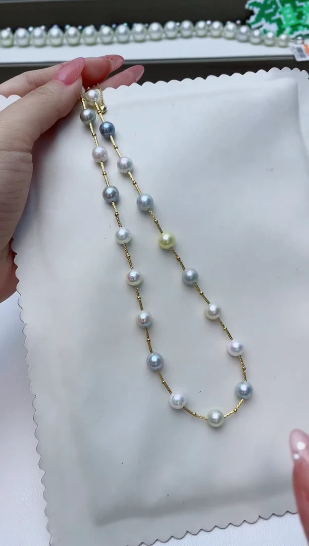 颈饰未镶嵌海水珍珠颖****?A3