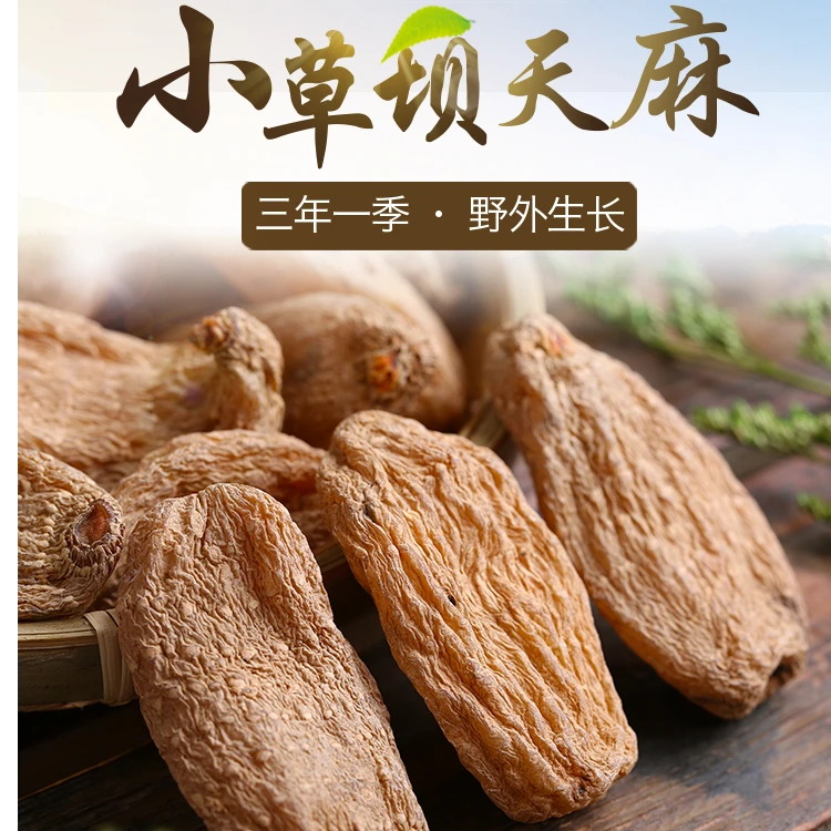 [中果]云南昭通小草坝乌天麻2025干货泡酒煲汤泡水老人小孩滋补