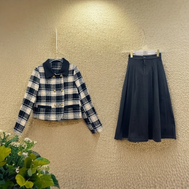 【龙哥专属】D3F3702XB 春季新款百搭时尚高端优雅女士套装 2360