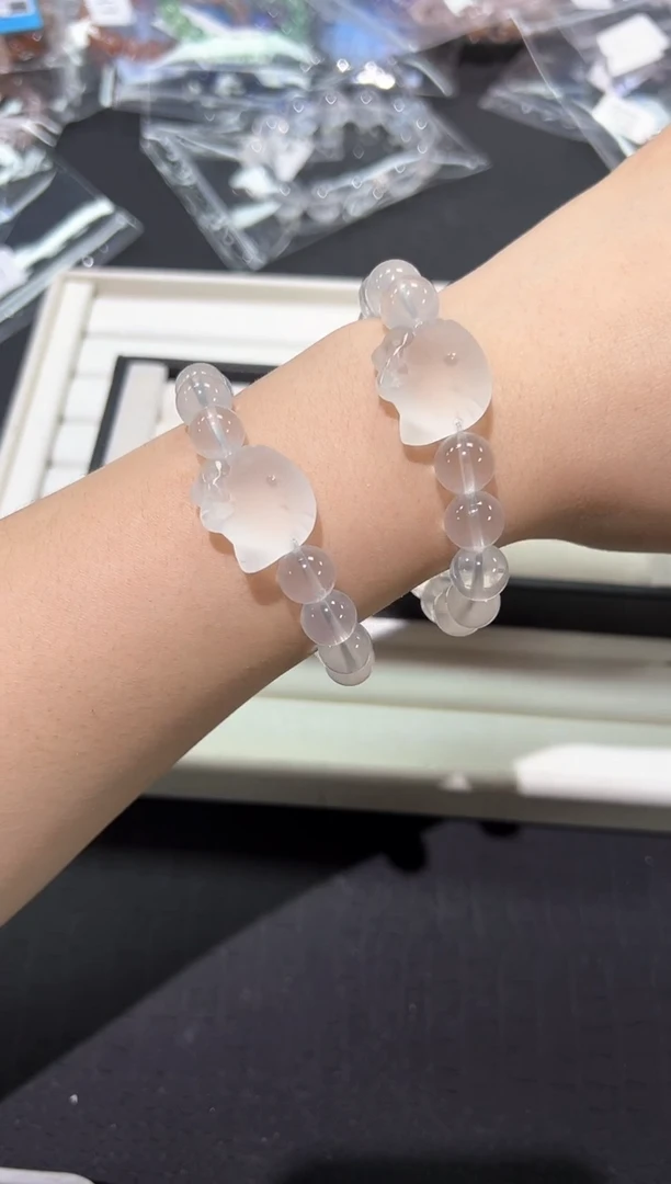 水晶手链未镶嵌31L多样性发其一【1条】默认微瑕