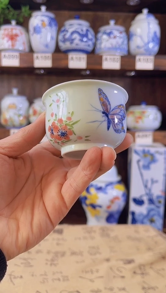 迎君陶瓷纯手工手绘