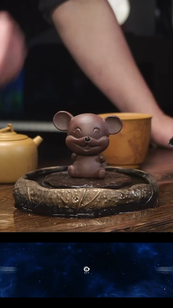 【闪购商品】紫砂茶壶紫泥 米老鼠紫砂茶宠 LL