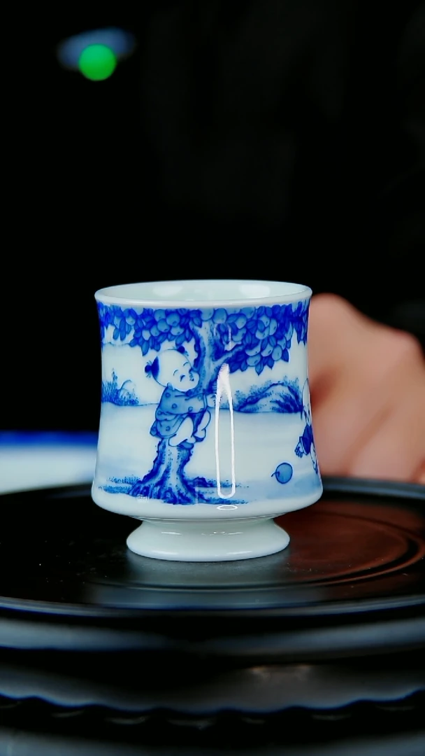 【闪购商品】杯子景德镇手工手绘至臻方远