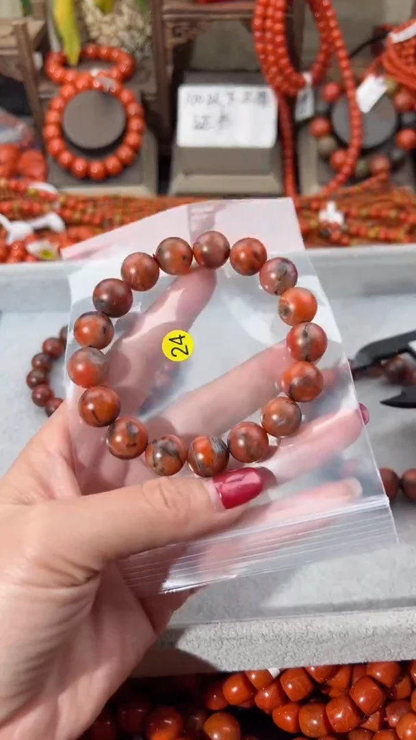 【闪购商品】南红玛瑙手串未镶嵌13