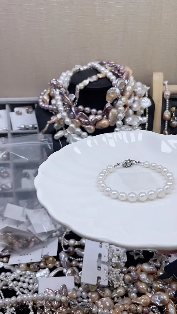 未镶嵌手链淡水珍珠【纯恬饰品】