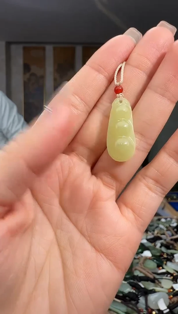 颈饰未镶嵌和田玉拍一发一多样性发货