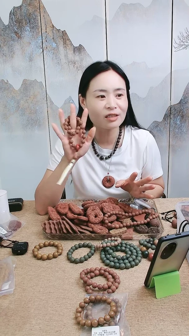 泥塑桂花香方手持27子