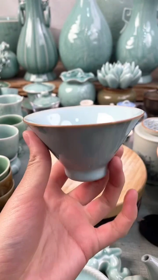 【闪购商品】特价福利 微瑕 慧仙青瓷