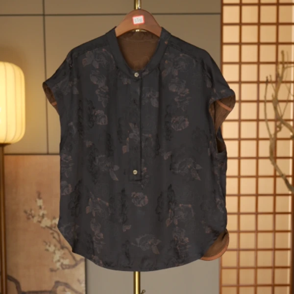 【玉缕叠韵衬衫】中式国风衬衫2074