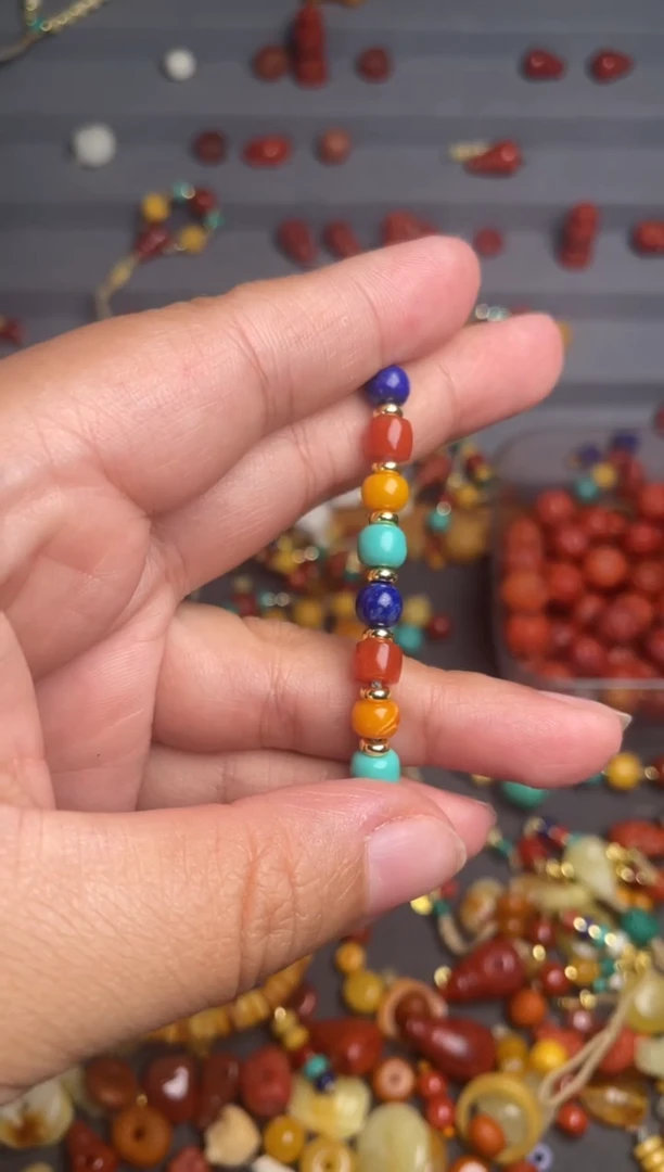 石英质玉多样性发货未镶嵌6+八颗