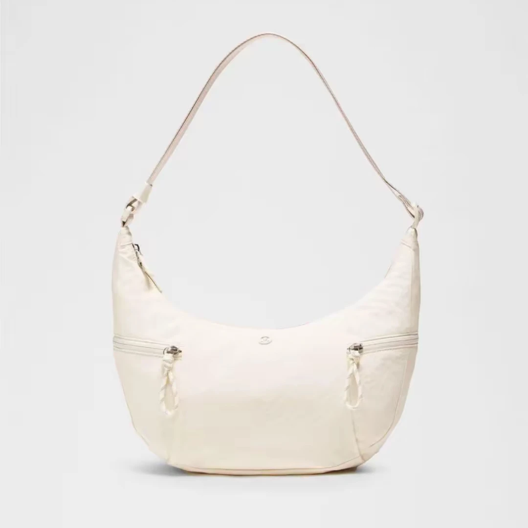 lululemon/露露乐蒙简约休闲百搭再生尼龙单肩斜挎包6L dd