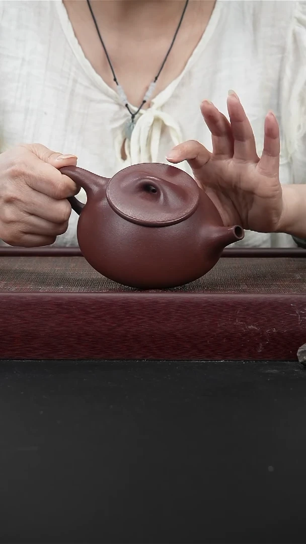 茶壶紫砂底槽清 景舟大满瓢 孤品