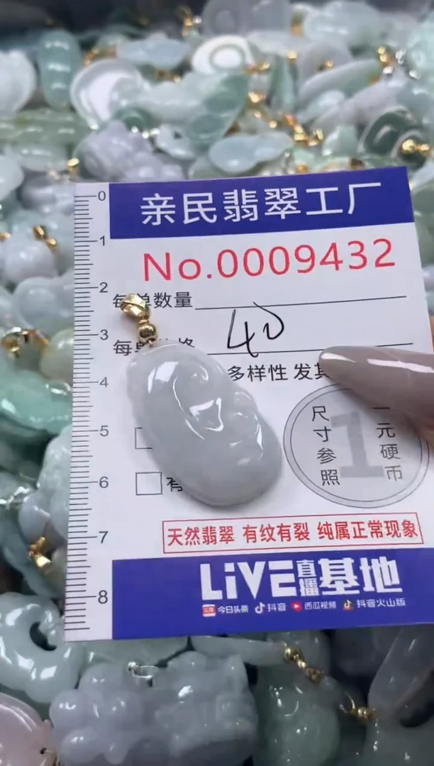 颈饰未镶嵌翡翠9432