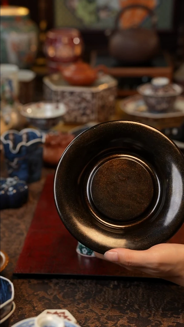 大漆壶承  景德镇陶瓷福利款