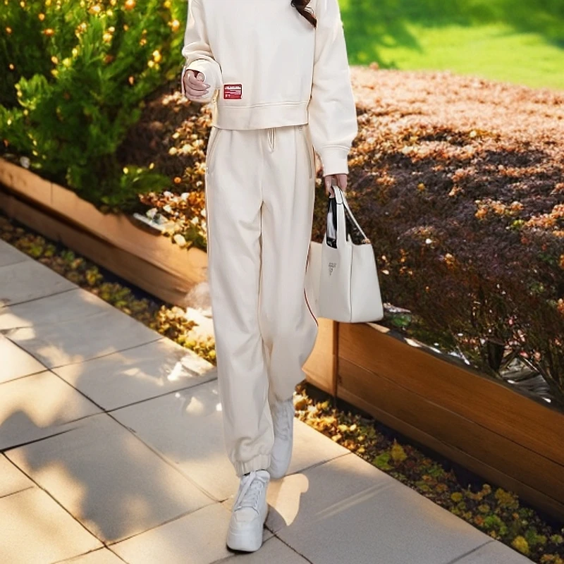 AMASS/阿玛施减龄松弛感时尚休闲套装卫裤5100107宽松运动时尚