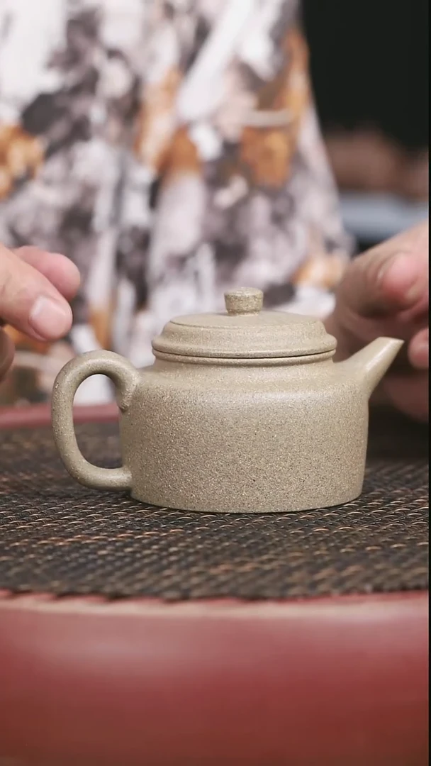茶壶紫砂松花青段剑流德中200CC