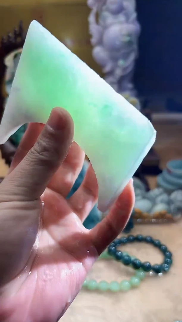未镶嵌挂件翡翠A货张麦6887