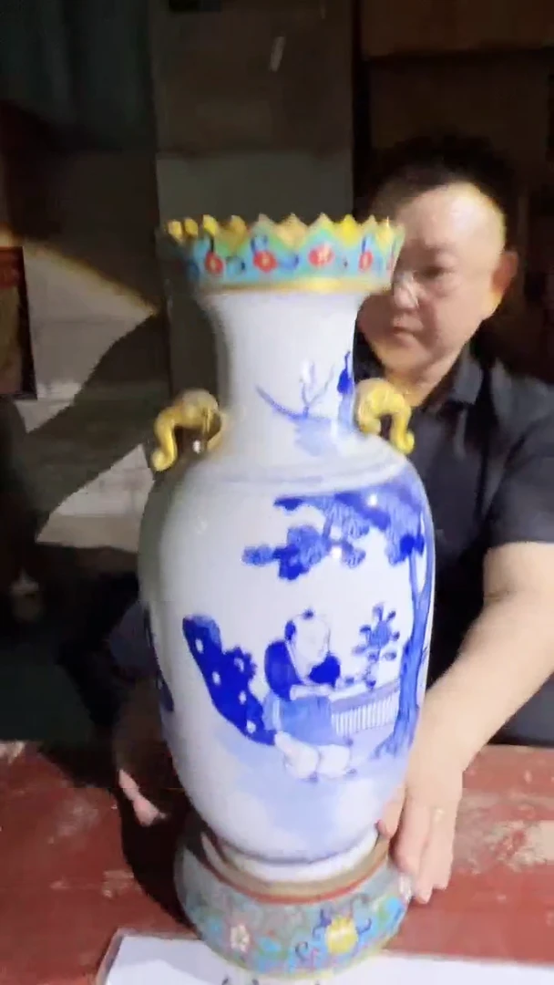 摆件景德镇陶瓷流水236