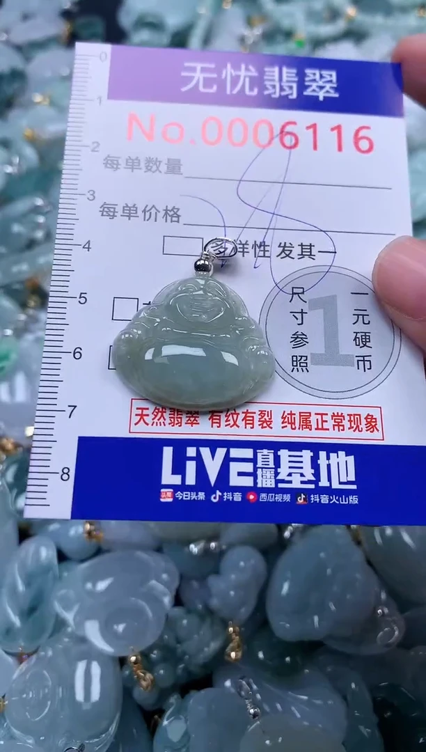 颈饰未镶嵌翡翠6116