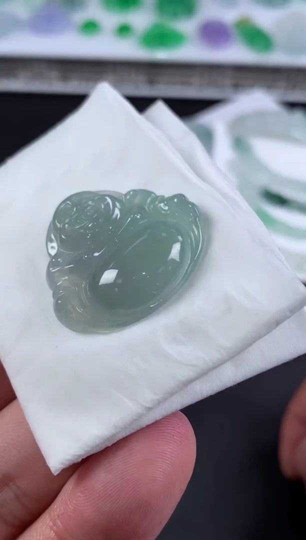 未镶嵌定制翡翠一***孟翡翠