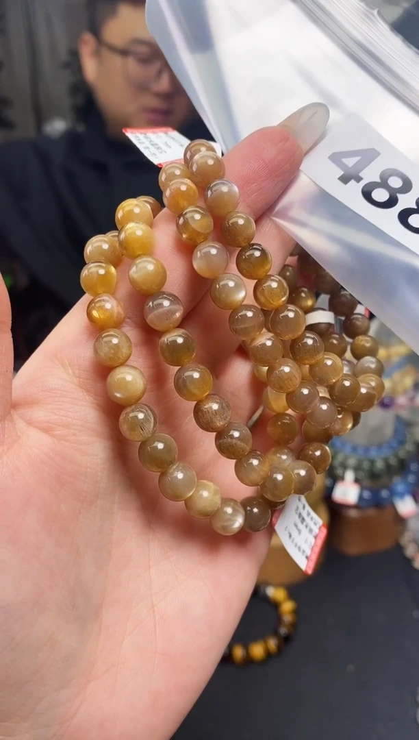 【闪购商品】月光石手串未镶嵌手串488多样性发其一