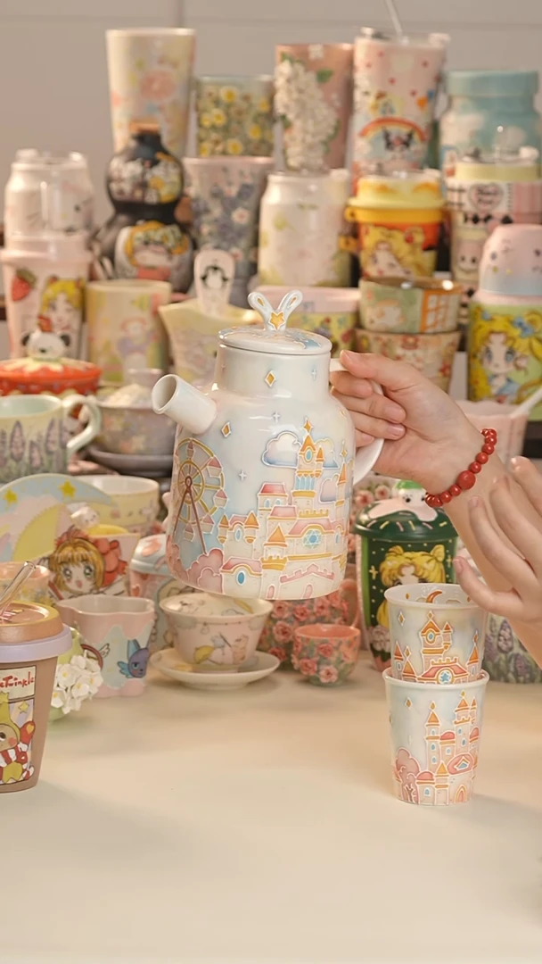 其他景德镇釉下彩手绘设计师款陶瓷