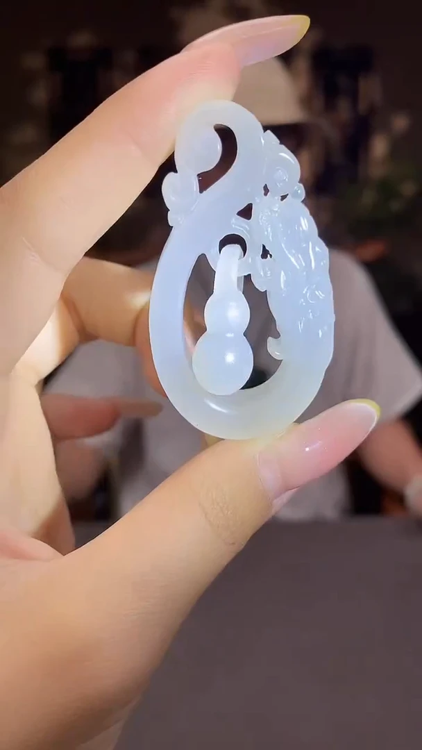 和田玉未镶嵌颈饰C052