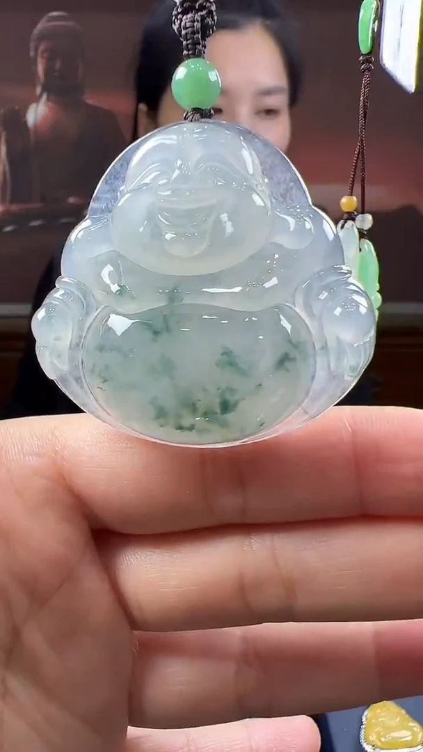 未镶嵌挂件翡翠佛公