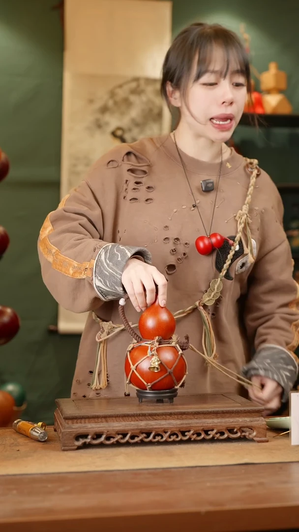 47号精品天然大漆酒葫芦一物一拍~