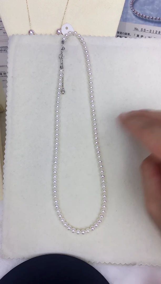 未镶嵌DA海水珍珠 GD039 4.5-5 串链
