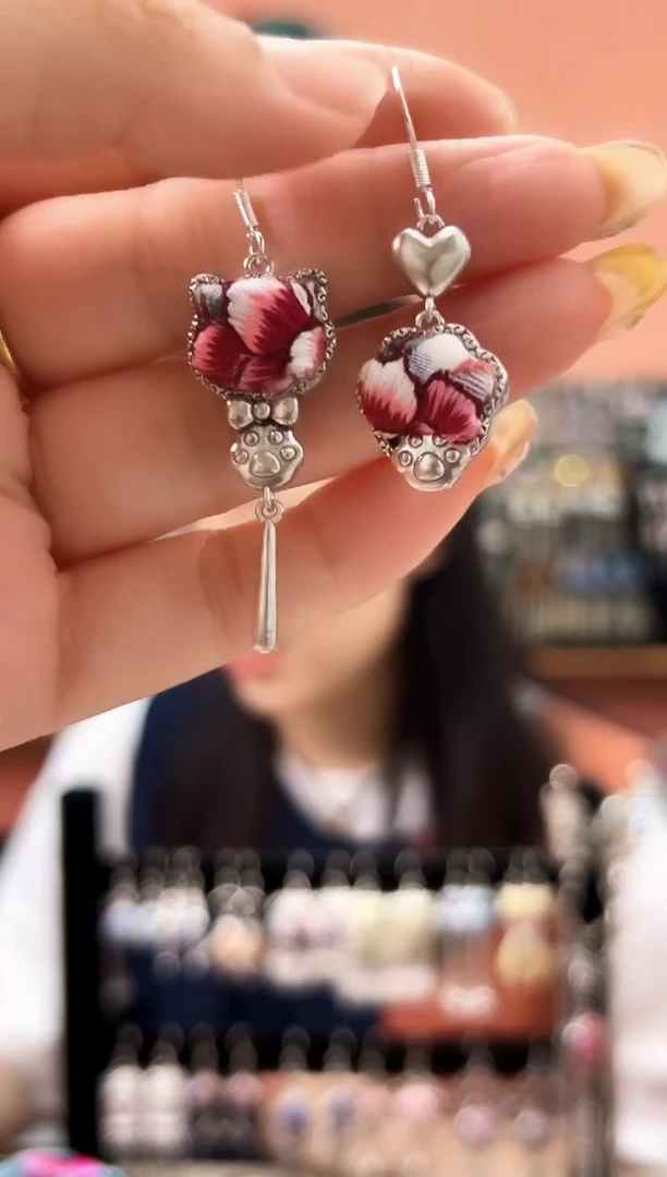 织绣艺枝独绣老绣饰品171
