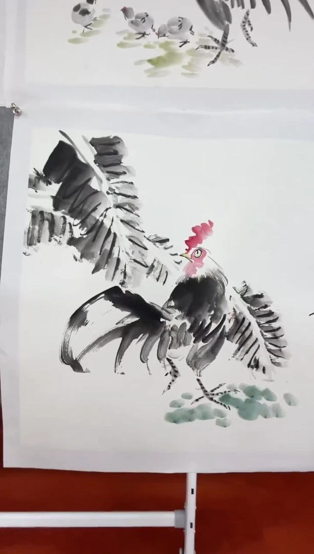 国画张华4平尺国画托底赠运费险