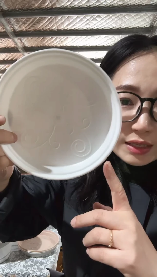 【闪购商品】塑料霍伦170底碟纯白色4个装