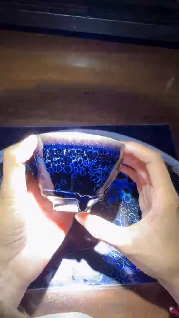 【闪购商品】茶盏刘子龙17G博封面曜变巨匠