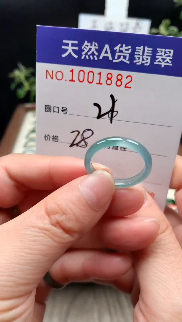 未镶嵌戒指翡翠21#
