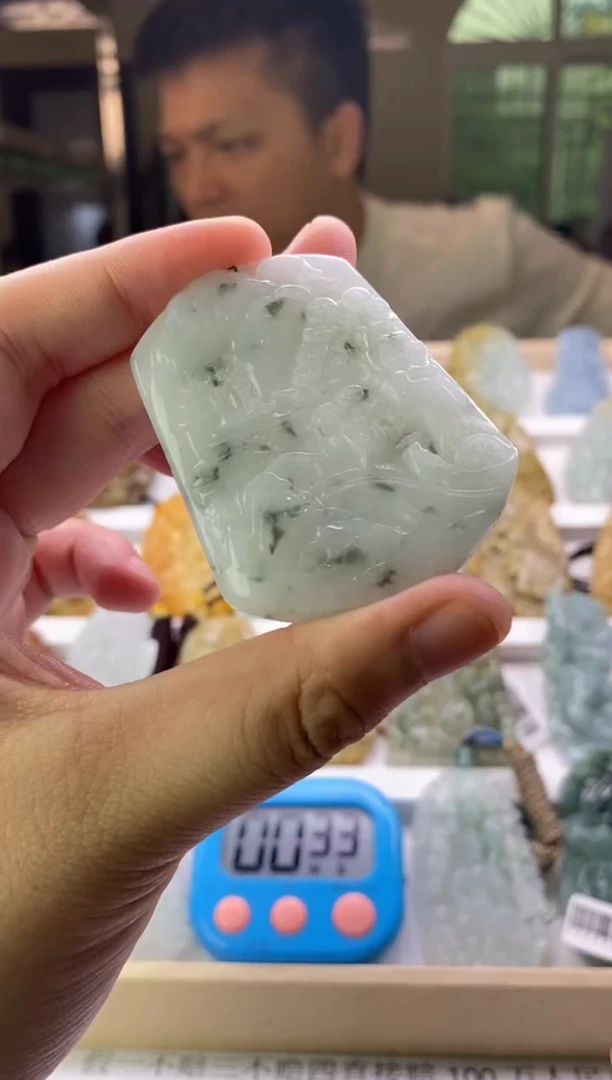 翡翠未镶嵌颈饰天然翡翠