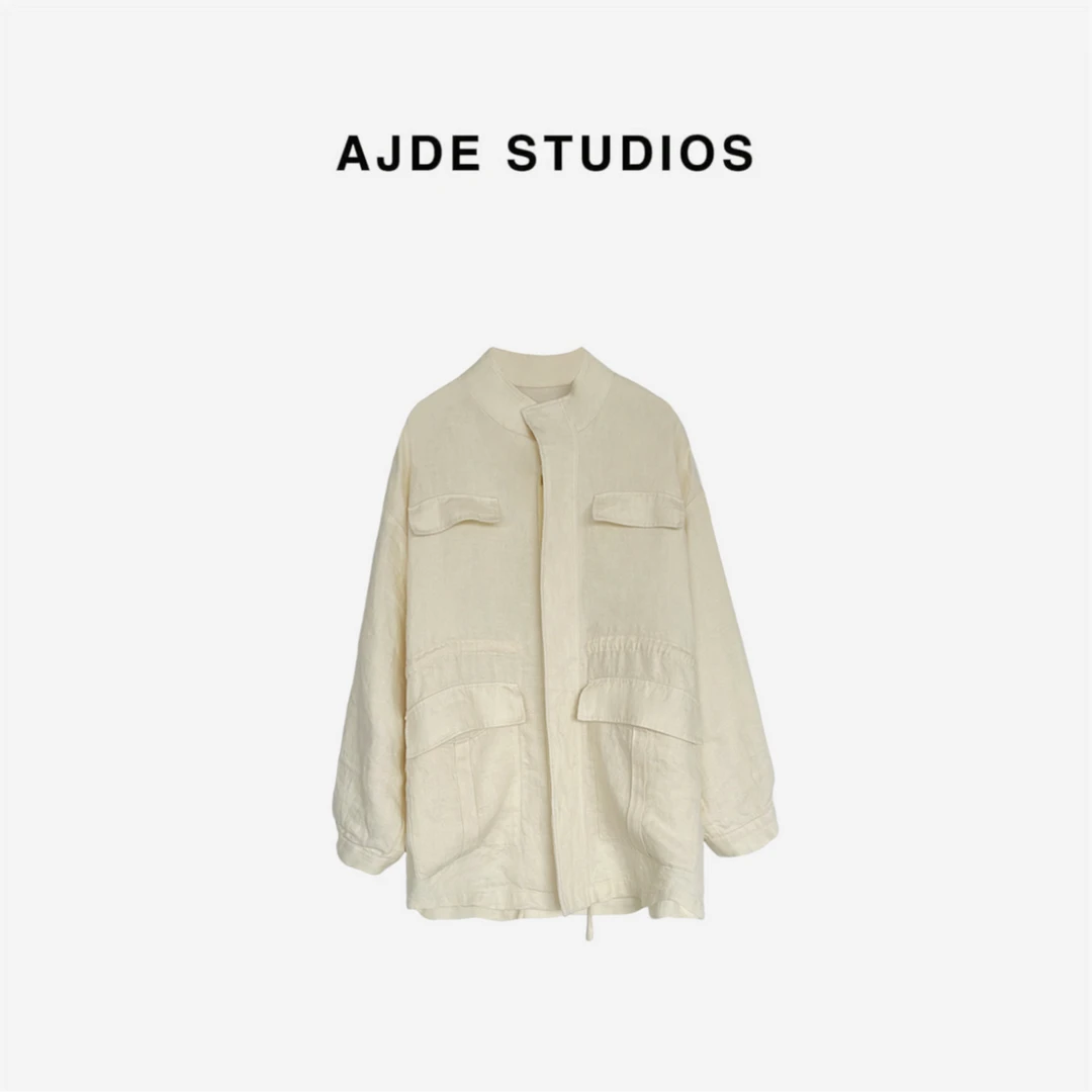 AJDE｜LP色织亚麻外套 04