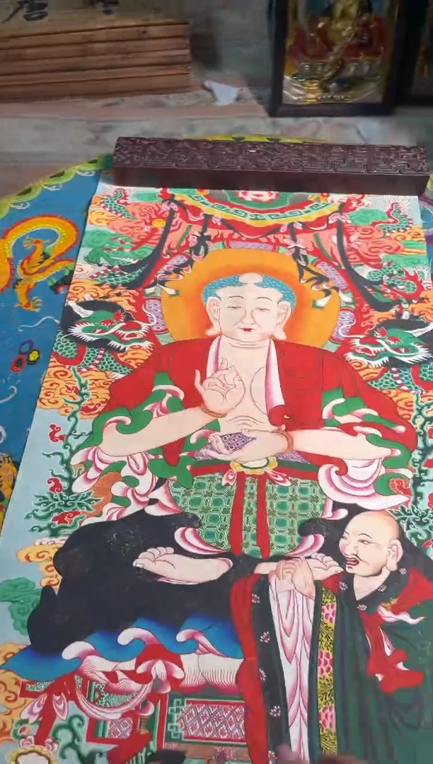 卷轴画东东唐卡tk16