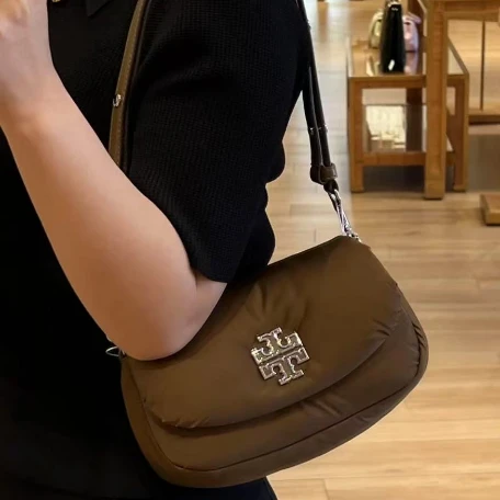 TORY BURCH汤丽柏琦女士纯色单肩包159715-917