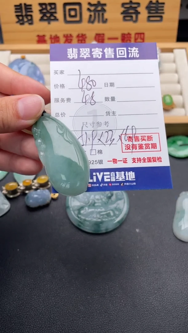 颈饰未镶嵌翡翠10147018