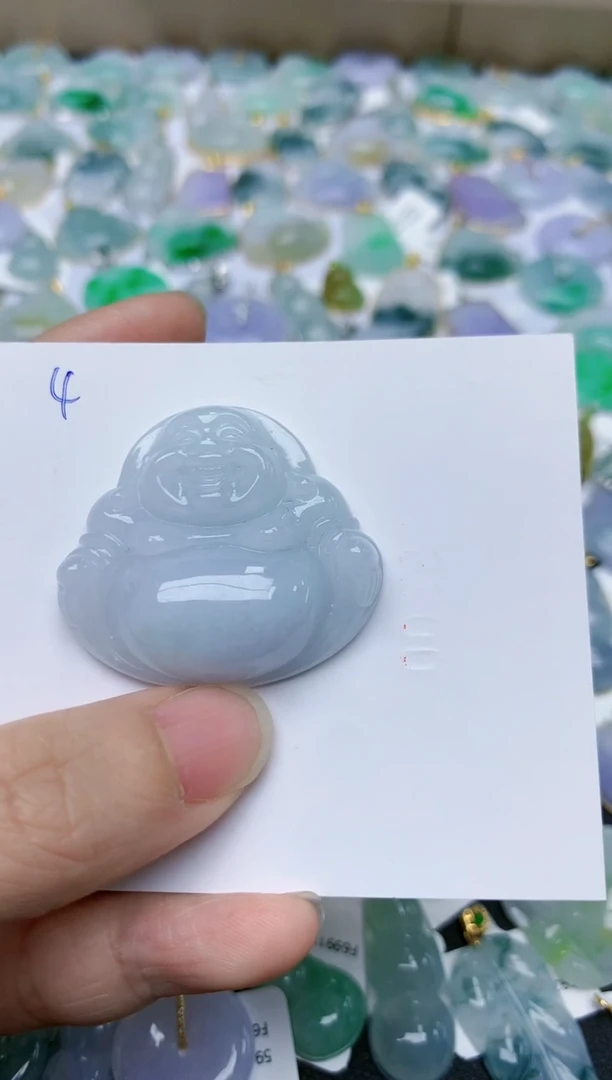 【闪购商品】翡翠颈饰未镶嵌天然翡翠A货    