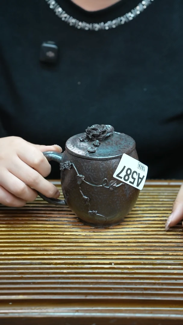 粗陶手工手做茶具