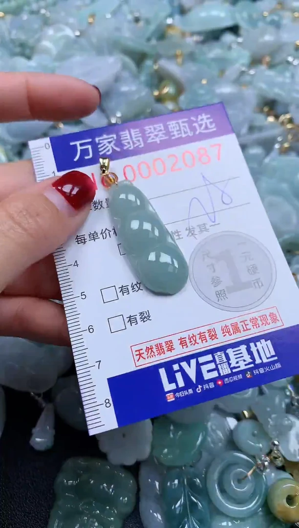 吊坠(不含链)未镶嵌翡翠2087