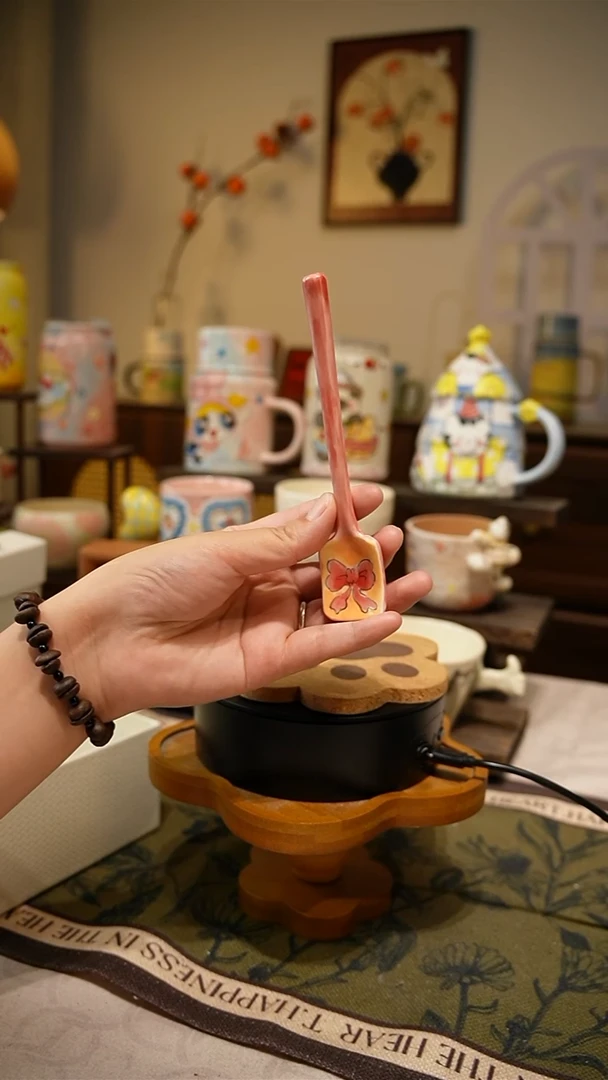 杯子【不带盒子】447高温釉下彩