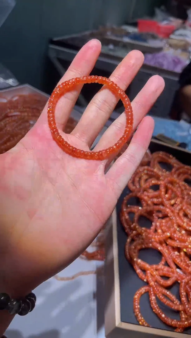 未镶嵌金太阳算盘珠单圈长石（多样性发其一）