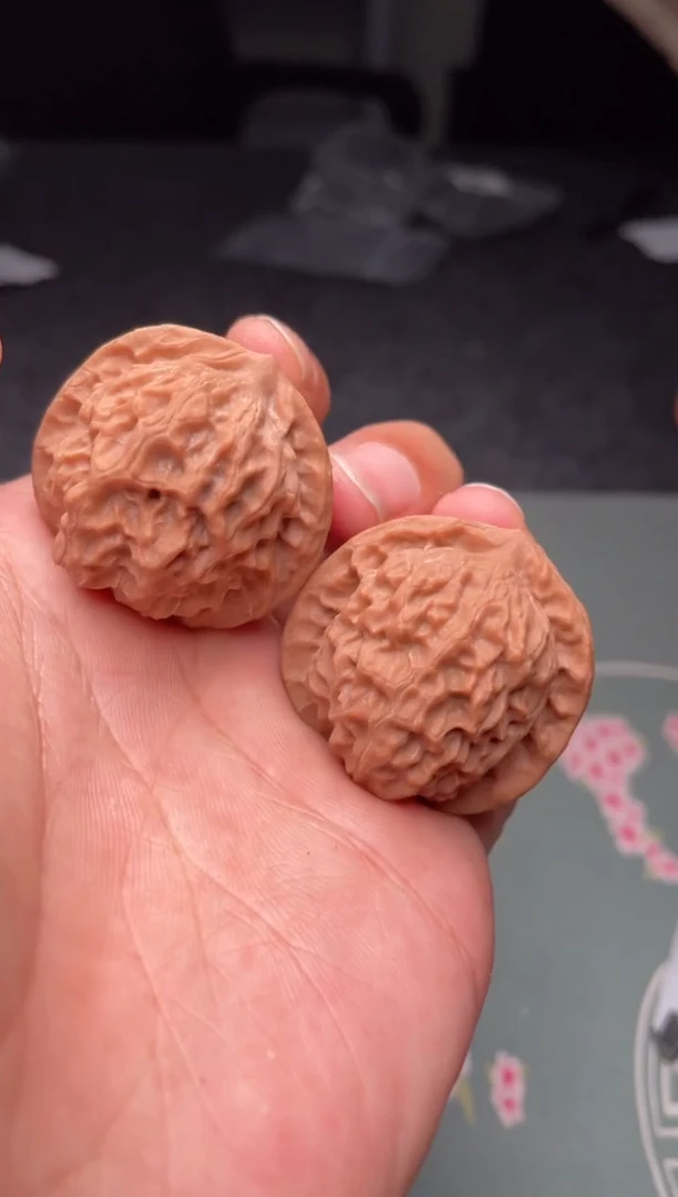 把件文玩核桃a371  瓷娃娃   34尺