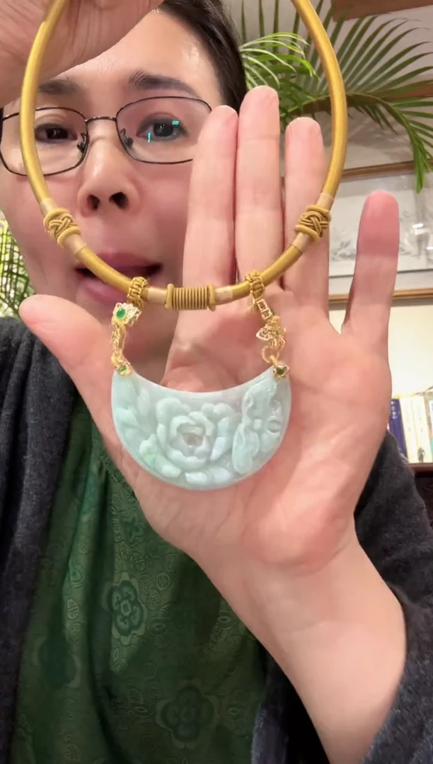 【闪购商品】翡翠颈饰未镶嵌国风